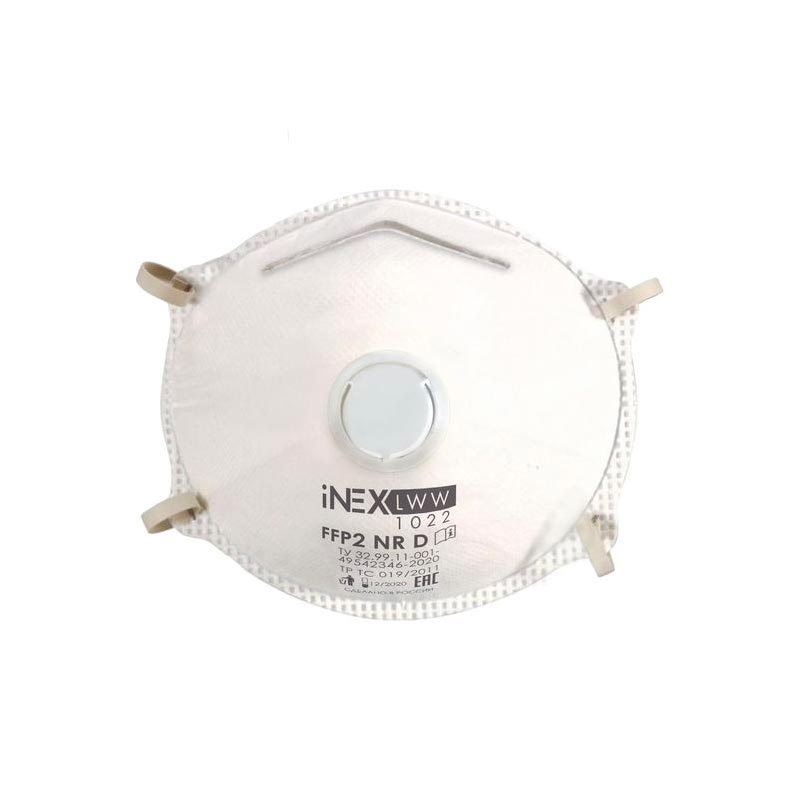 Респиратор iNEX 1022 FFP2 с клапаном выдоха
