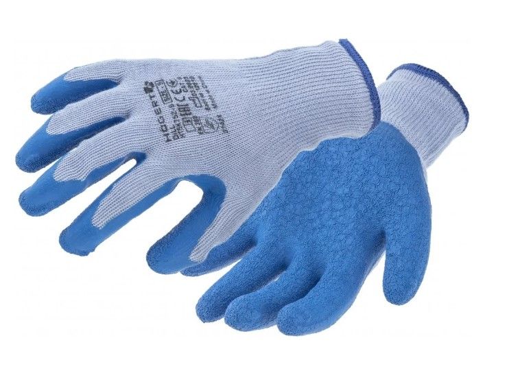 Перчатки рабочие с вспененным латексом DILL НТ5К752-9