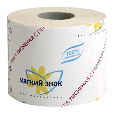 Бумага туалетная Мягкий знак