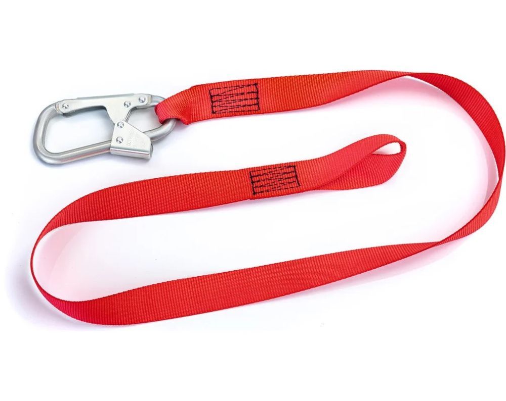 Строп А, полиамидная лента 1,45м, карабин КI-50 и петля