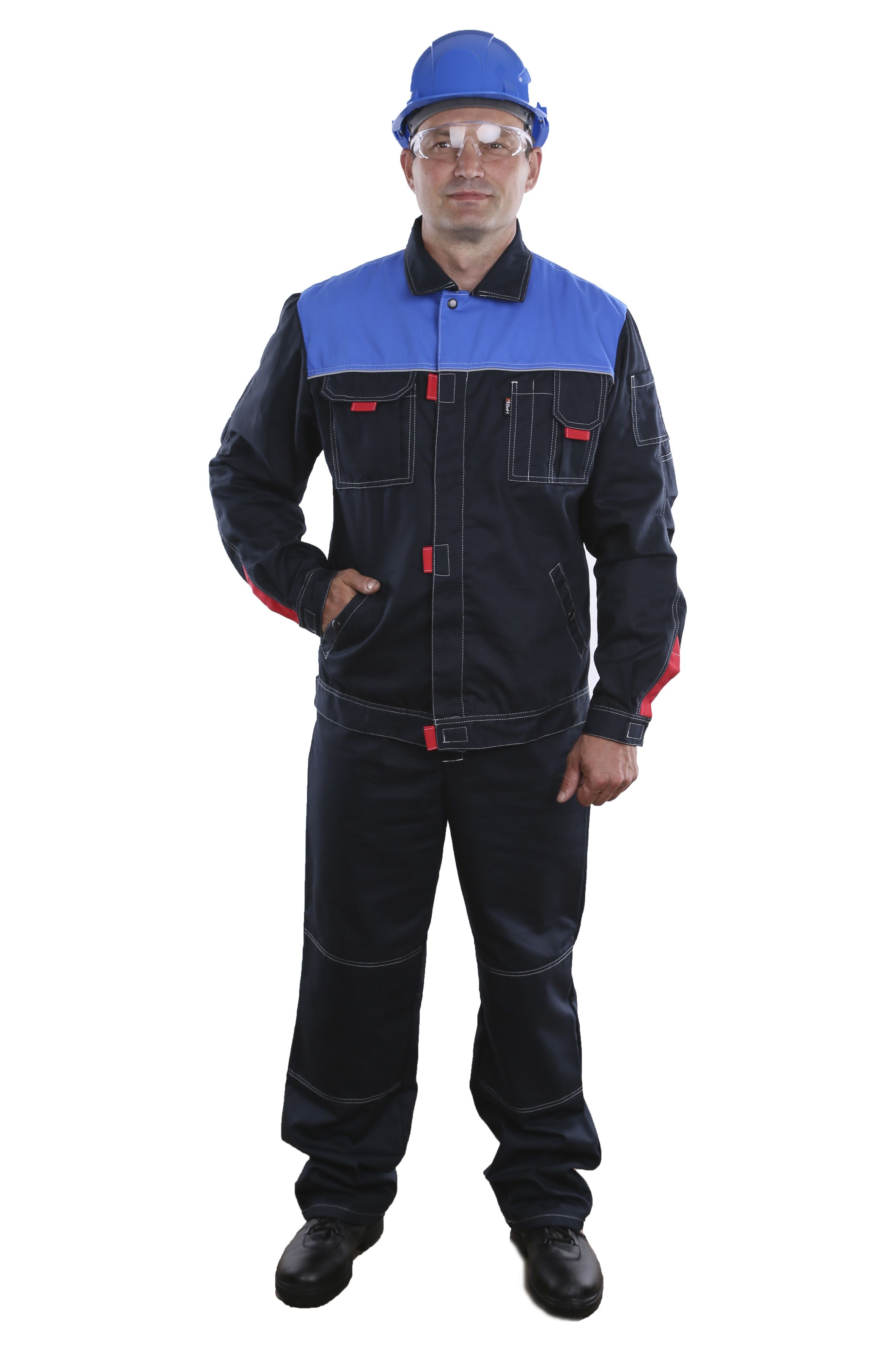 Костюм мужской ИТР Метиз (куртка+брюки) М.158