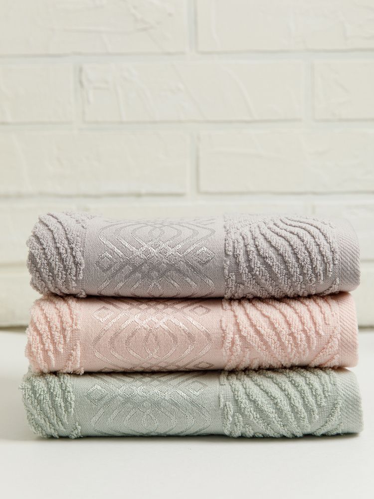 Полотенце махровое ВОЛНА 50х90