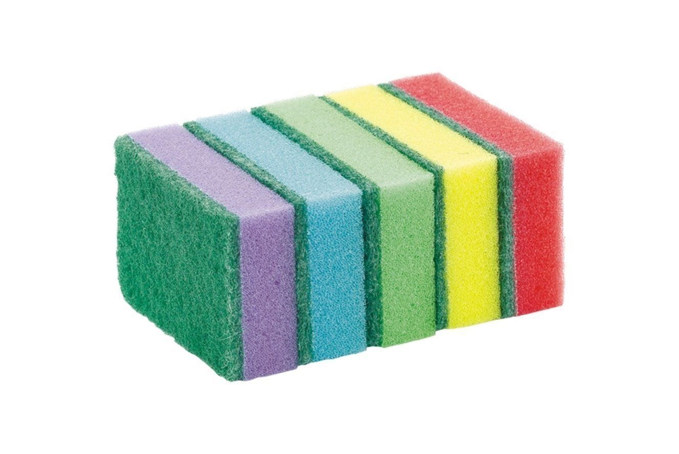 Губки для посуды (мягкие 5 шт)