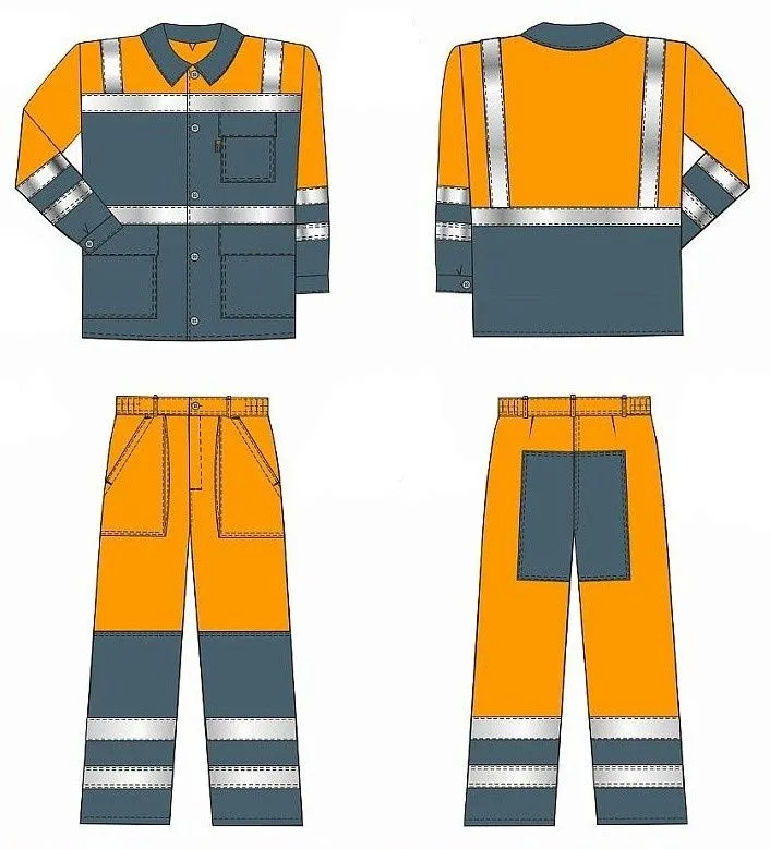 Костюм дорожника летний