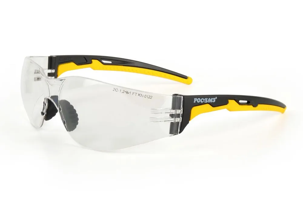 Очки открытые О15 Хаммер Актив Strong Glass с мягким носоупором (ПРОЗРАЧНЫЕ) 11537-53